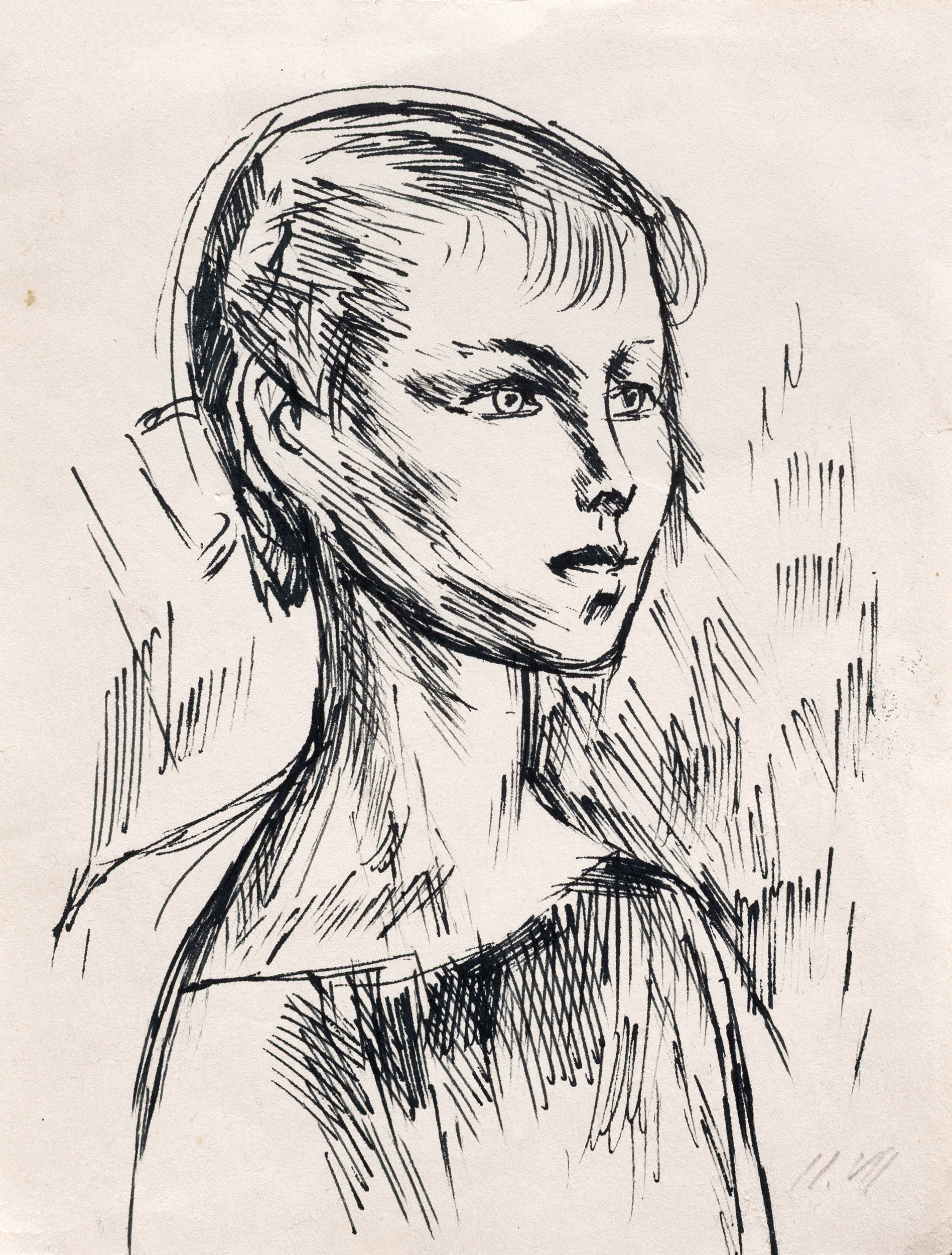  — «Девушка», 1958