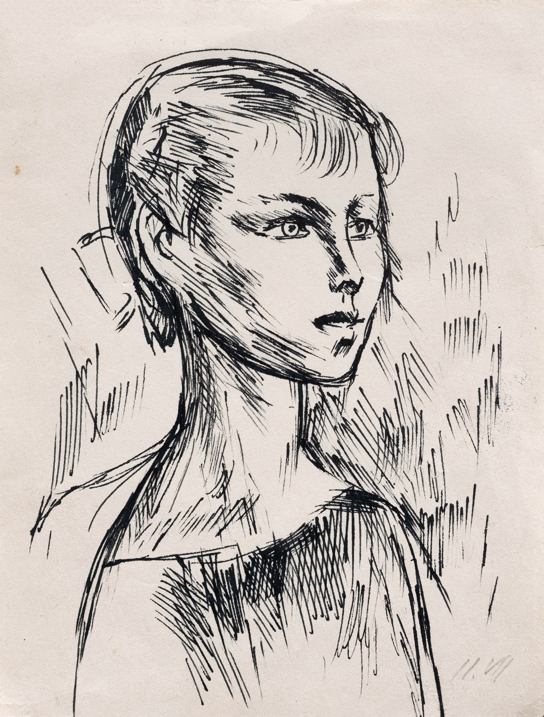  — «Девушка», 1958