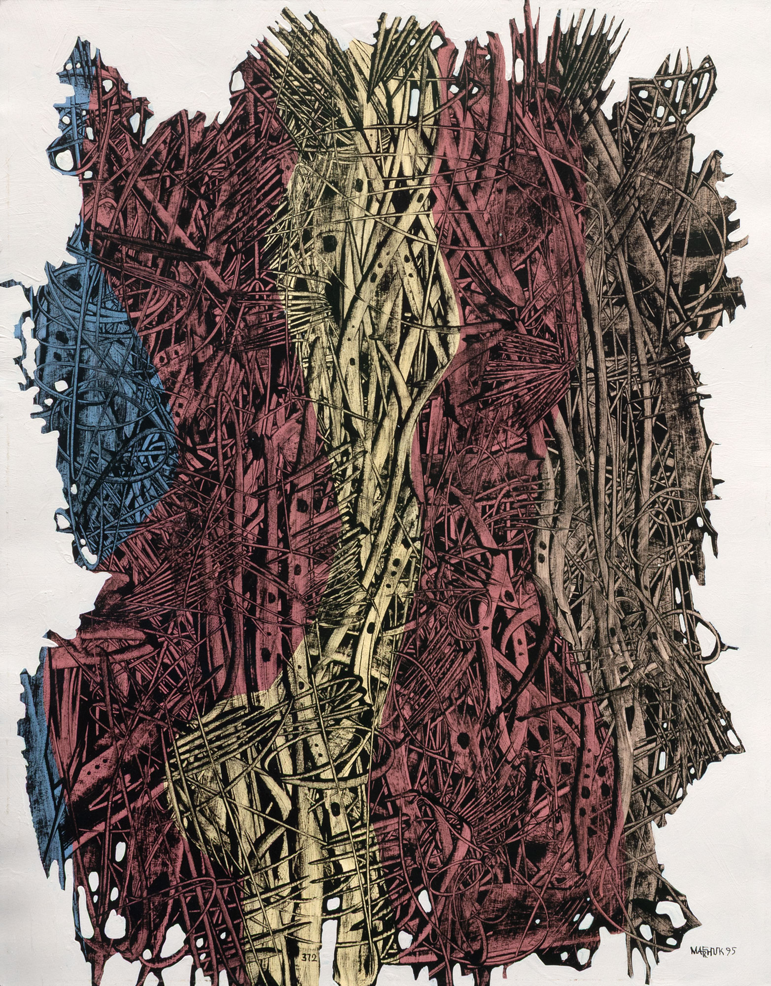  — №372 из серии «Новые экспрессии», 1995