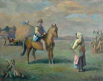 «Встреча в поле. Жолква», 1940-е