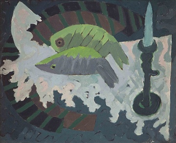 «Натюрморт с рыбой», 1960-е