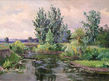 "Зеленый пейзаж", 1959