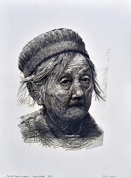 «Портрет старой женщины», 2013