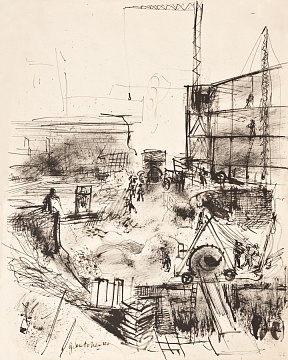 «На стройке. Париж», 1932
