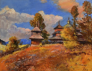 «Церковь в селе Гусный», 1968