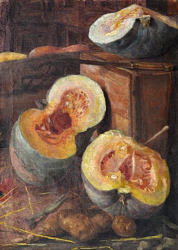 “Натюрморт с тыквами”, 1920-е