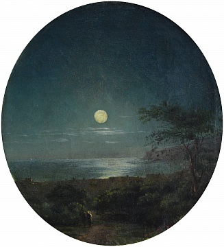 «Лунная ночь на море», 1854