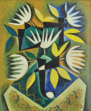 «Стилизованные цветы», 1991