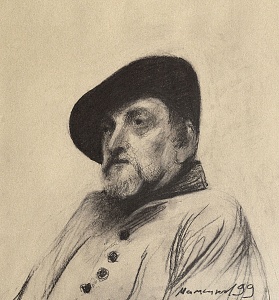 «Портрет заслуженного художника Украины А. Постоюка», 1999