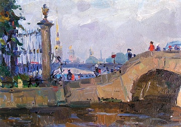 «Ленинград. В летнем саду», 1960