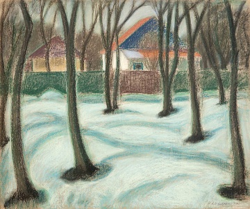 «Зима. Деревья», 1982