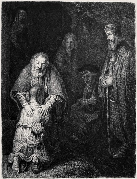 «Рембрандт. Возвращение блудного сына», 1872