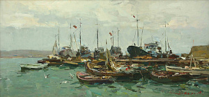 «Пристань в Мысовом», 1980