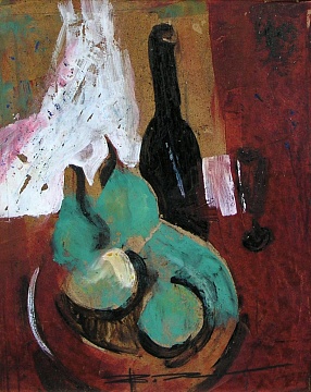 "Натюрморт с бутылкой", 1960-е