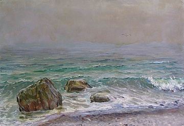 "Серый день на море", 1953