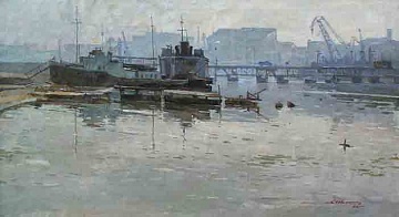 "Вечерний порт", 1960