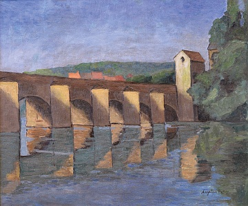 «Пейзаж с мостом. Франция», 1940-е