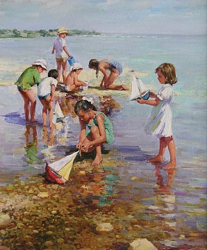 "Дети на пляже", 1999