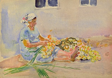 «Вязание лука», 1970-е