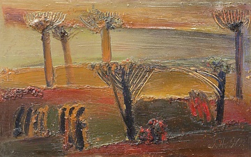 «Восточный пейзаж», 1990