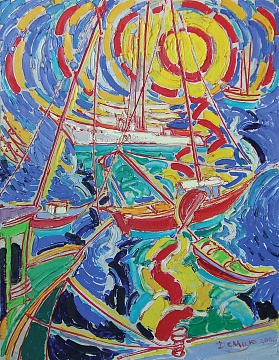 "Лодки на закате", 2000