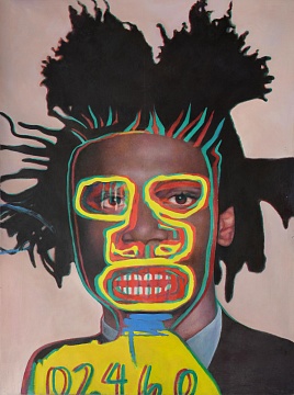 “Жан-Мишель Баскья. Двойной портрет” из серии “Двойной портрет художника”, 2011