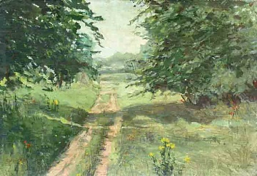 "Пейзаж с дорогой", 1904