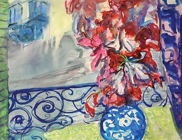 «Цветы. Вид на Нотр-Дам де Пари», 1970-е