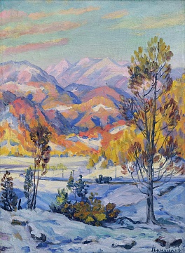 «Начало зимы в горах», 1950-е