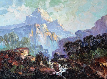 «Горный пейзаж», 1937