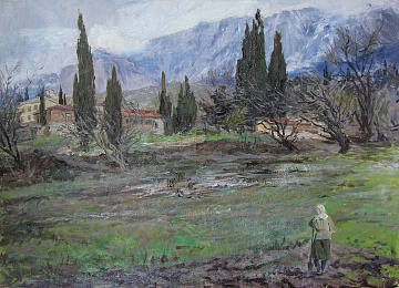 "Осень в Крыму", 1955
