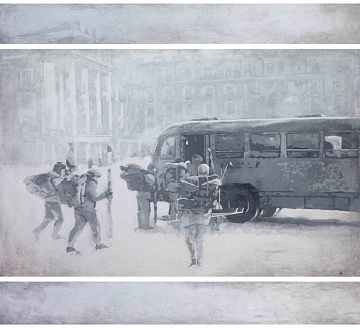 Триптих «Ленинград. Двери», 2011