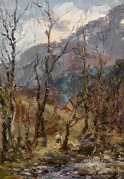 «Ранняя весна в Карпатах», 1953