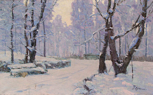 «Парк зимой»