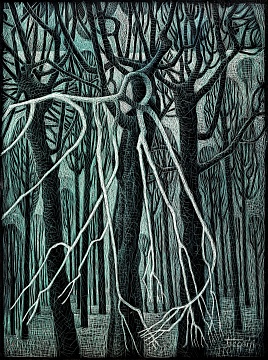 Из серии «Из жизни деревьев», 1990-е