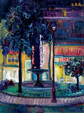 «Площадь Пигаль ночью», 1952