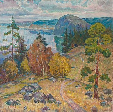 «Пейзаж с речкой», 1981