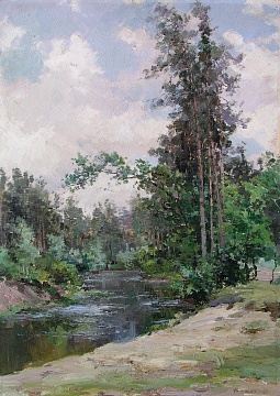 "Лесное озеро. Пуща-Водица", 1951
