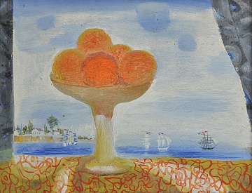 «Натюрморт с апельсинами», 1980-е