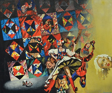 Эскиз к работе «Выигрыш. Русский танец», 1980