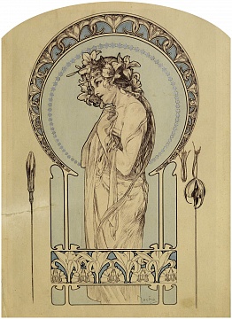 «Девушка с лилиями», 1902