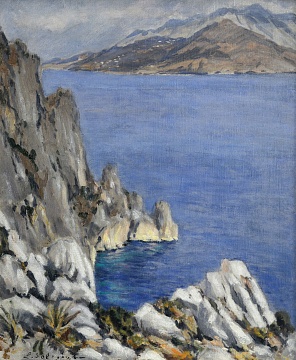 «Скалистый берег», 1940-е