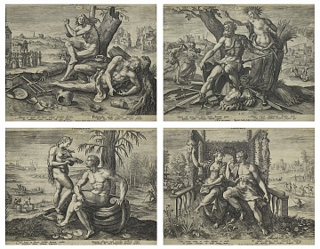 Сюита из четырех гравюр «Четыре темперамента», 1583