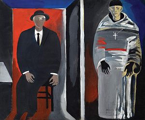  — Эскиз костюмов к спектаклю «Опять они поют», 1986