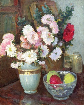 «Цветы и яблоки», 1963