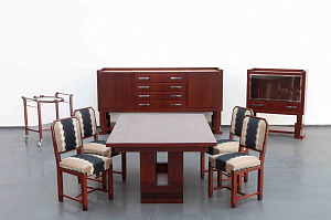  — Мебельный гарнитур, 1920-е, Франция, школа Nancy