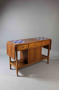 Сервировочный стол, 1910, Голландия, ар-деко, Дизайн: Georges de Feure