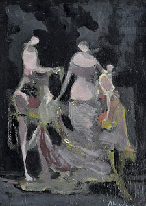  — «На балу», 1940-е