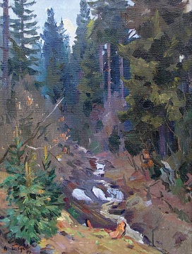 "В лесу", 1963