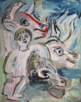 "Мальчик с быками", 1960-е